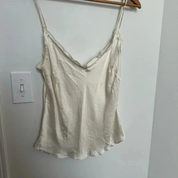 Wilfred Elegant satin White Women's Top S - Picture 3 of 6